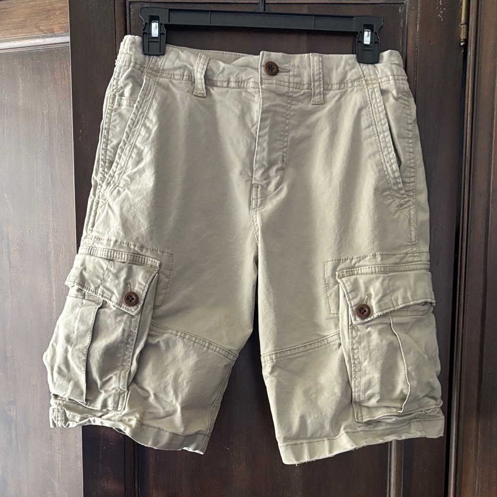 American Eagle Men’s Tan Cargo Shorts sz 28